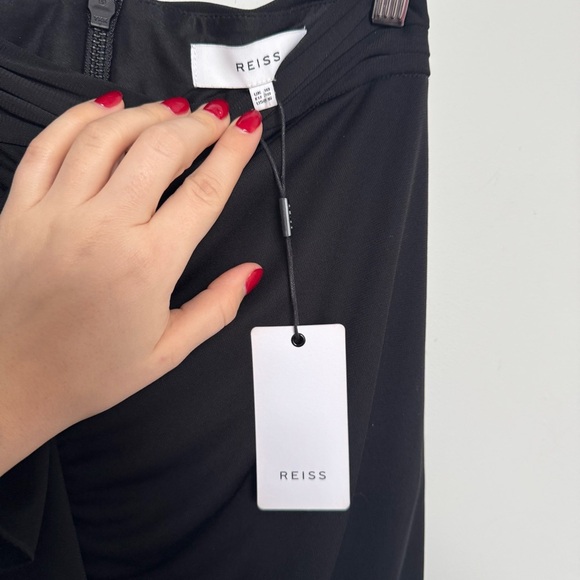 NWT Reiss Tamara Zip Detail pencil skirt formal office siren core 6 - Picture 5 of 6